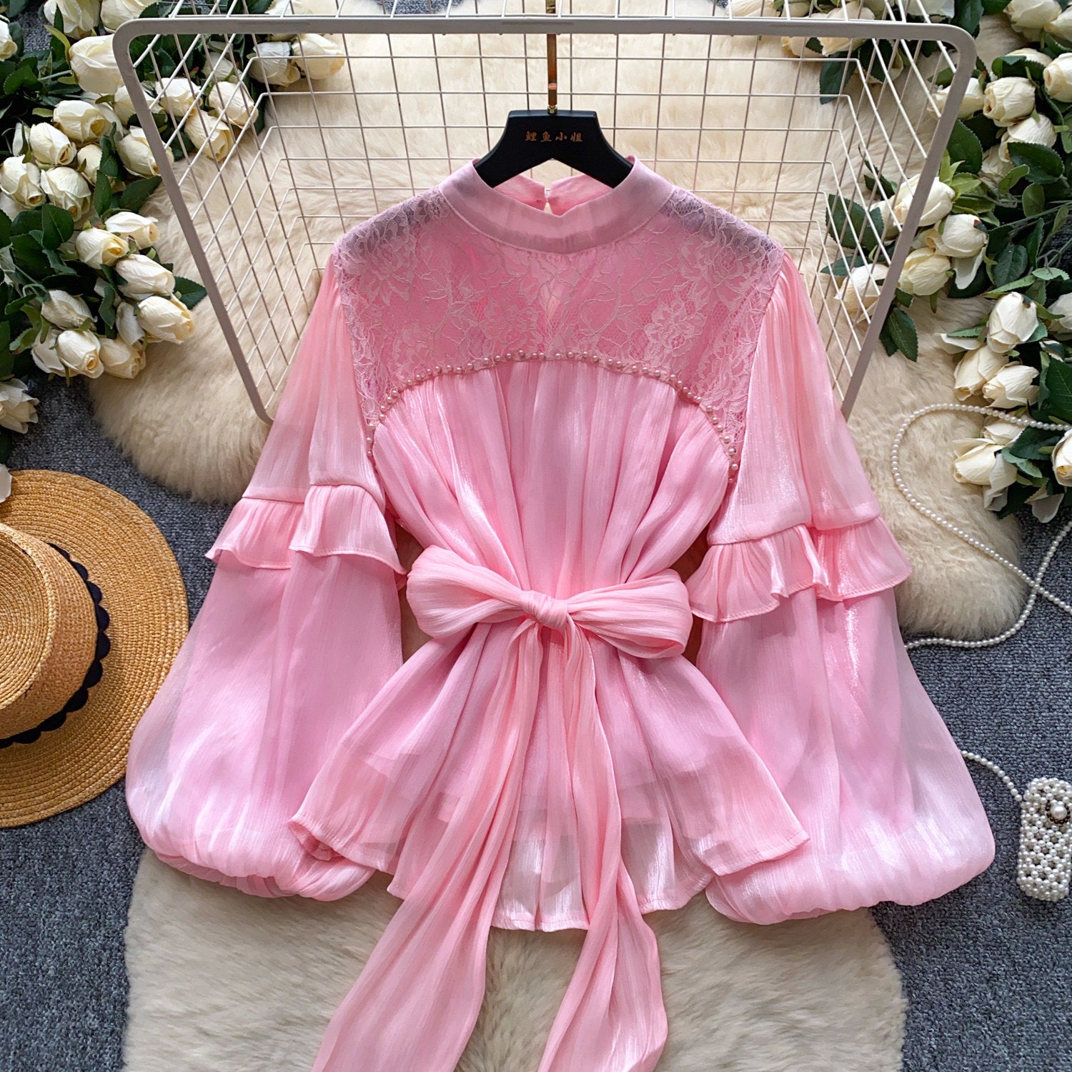 Chemise à manches longues pour femmes