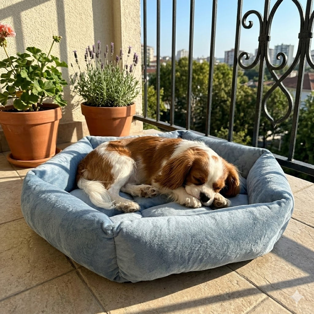 Cat Nest Four Seasons Air conditionné Chambre chaud Kennel Pet Coussin Four Seasons Universal