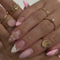 Nails français sculptés en 3D