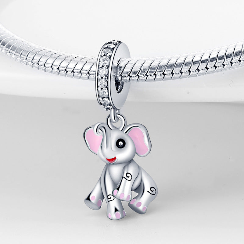 Bracelet pendentif bricolage avec un petit ours mignon