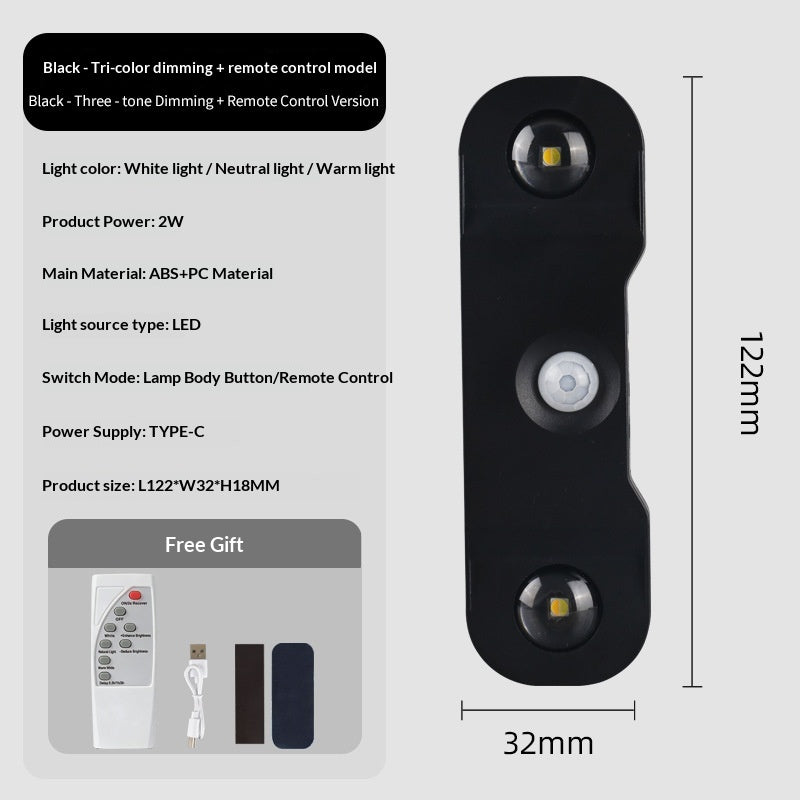 Lumière de mur amphibie sans fil de charge magnétique