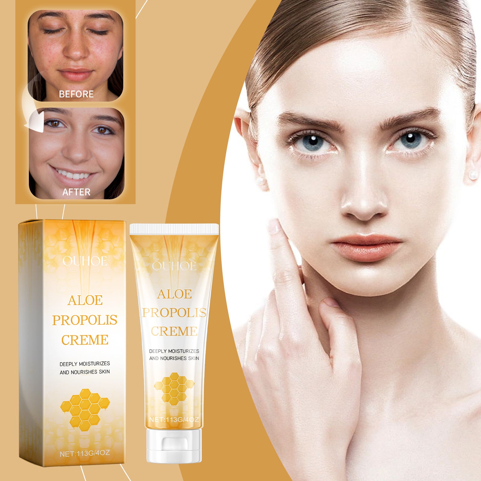 Aloe Propolis Crème hydratante 113g 1 Boîte
