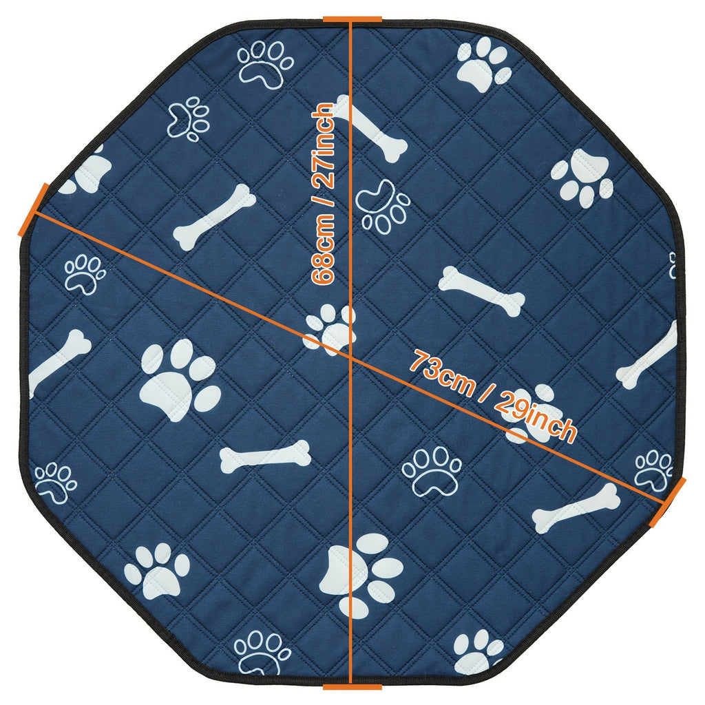 Pad de pot de chien octagonal lavable
