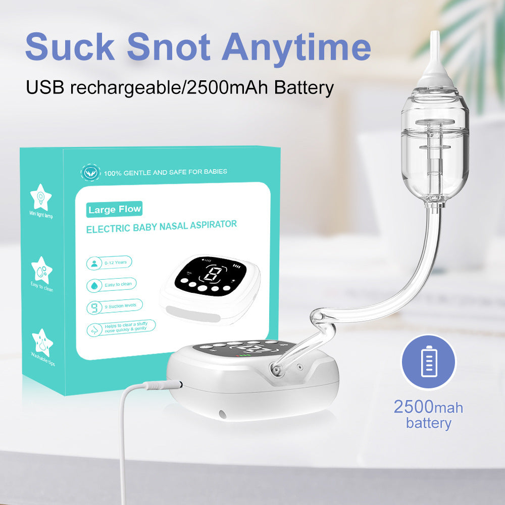 Aspirateur nasal électrique Produits pour bébés Nettoyeur de la cavité nasale