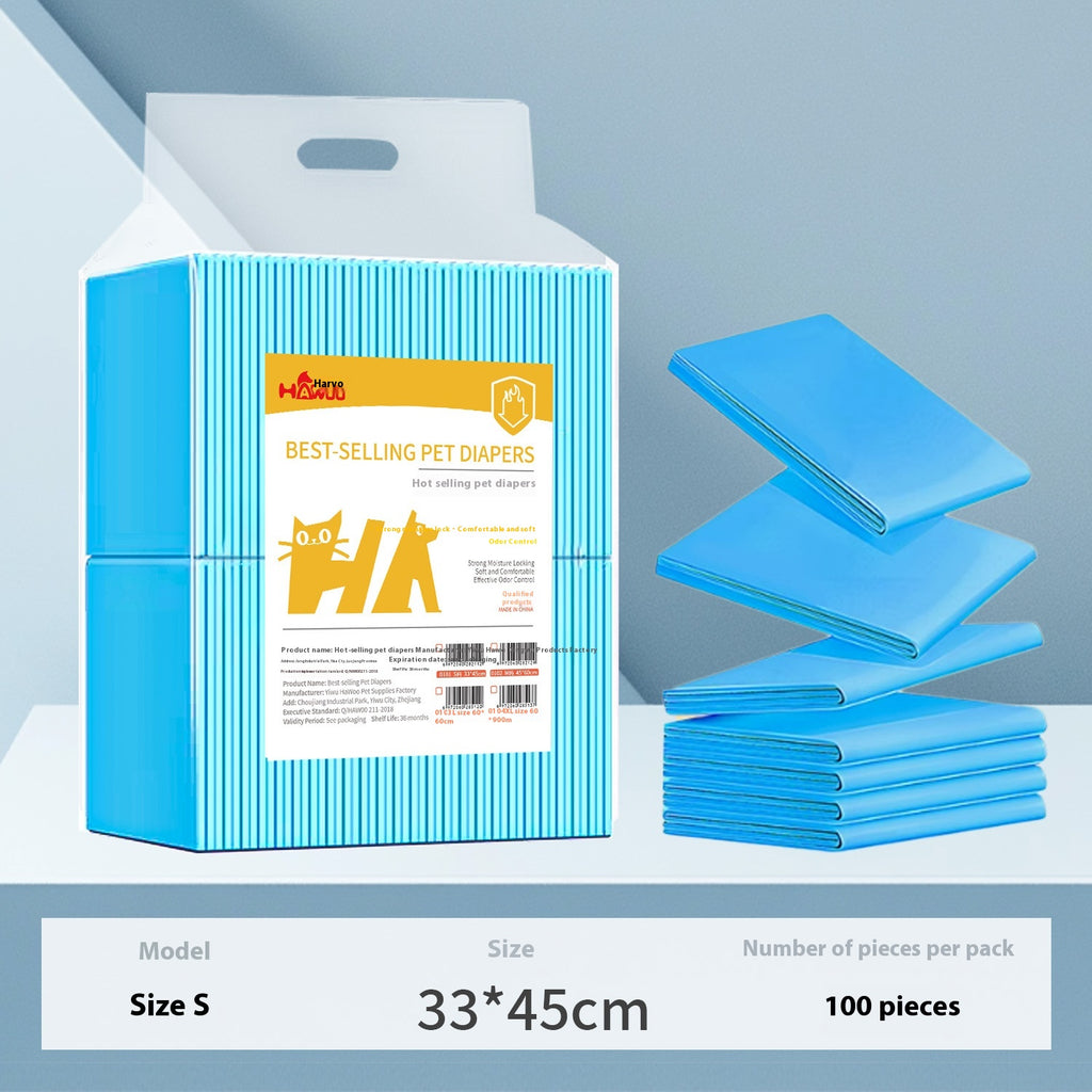 Pad urinaire pour désodorisant absorbant jetable pour animal de compagnie