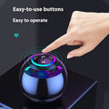 Lumière colorée Bluetooth Audio Super Dynamic Bass Boost Portable Petit haut-parleur Mini High S