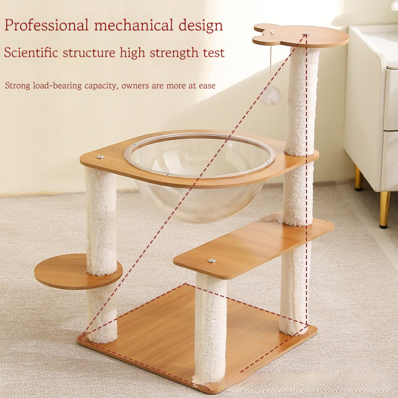 Multicouche Cat Climbing Nest Cat Plate-forme de saut auxiliaire intégrée Ne pas occuper Sp