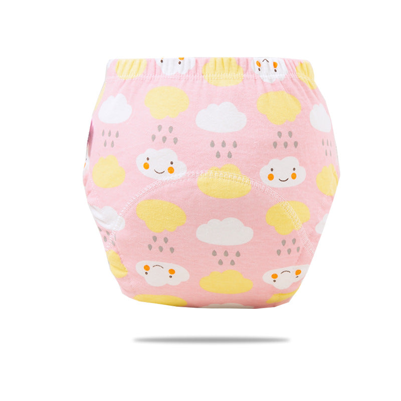 Pantalons d'entraînement de toilette bébé Pure coton imperméable Couche lavable