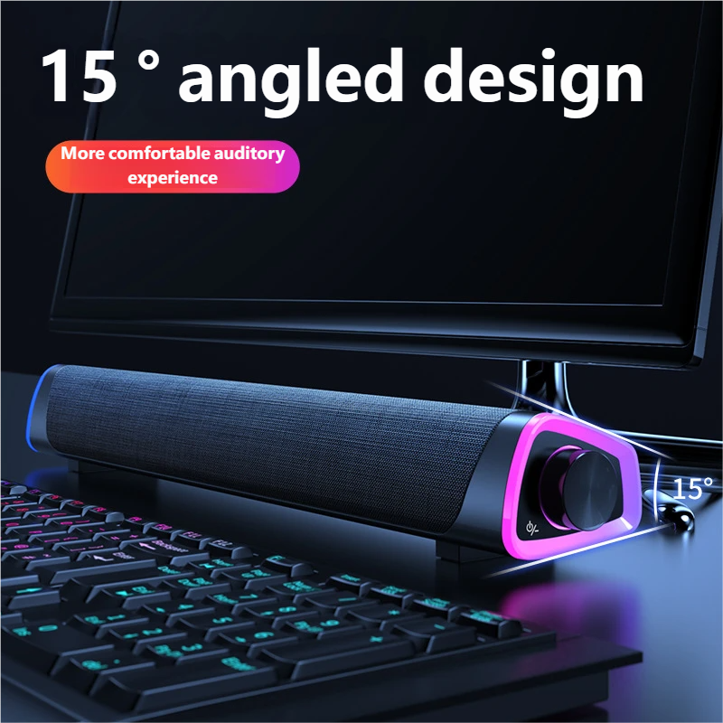 Haut-parleur de bureau multifonctionnel V8