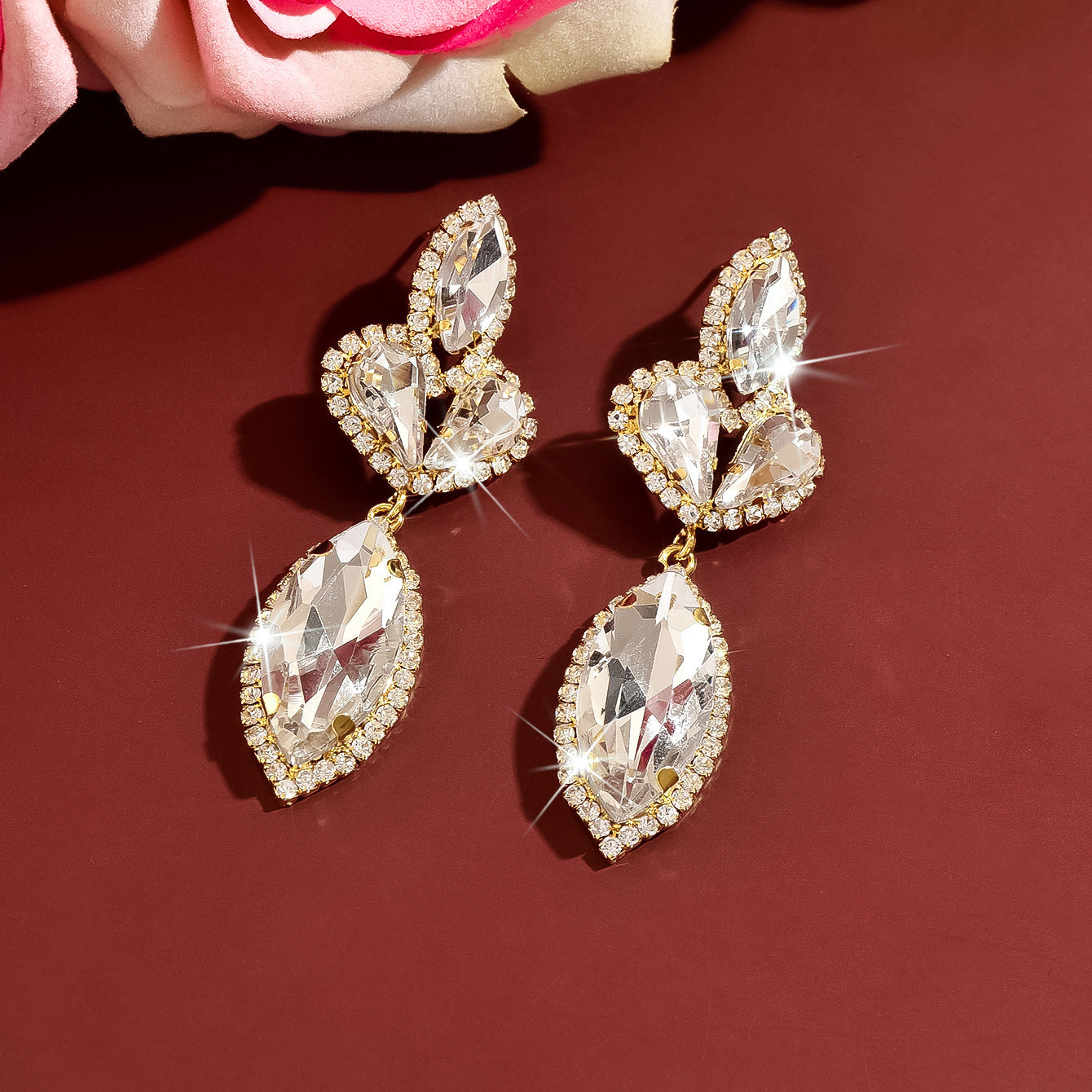 Boucles d'oreilles de mode européennes et américaines
