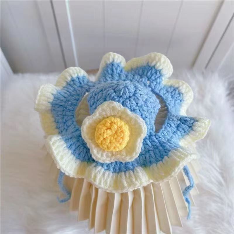Chapeau tricoté pour chats et chiots
