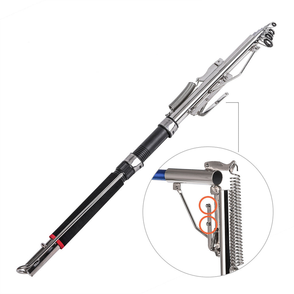 Auto-lifting Rod Lancer Rod Pêche Rod Équipement de pêche