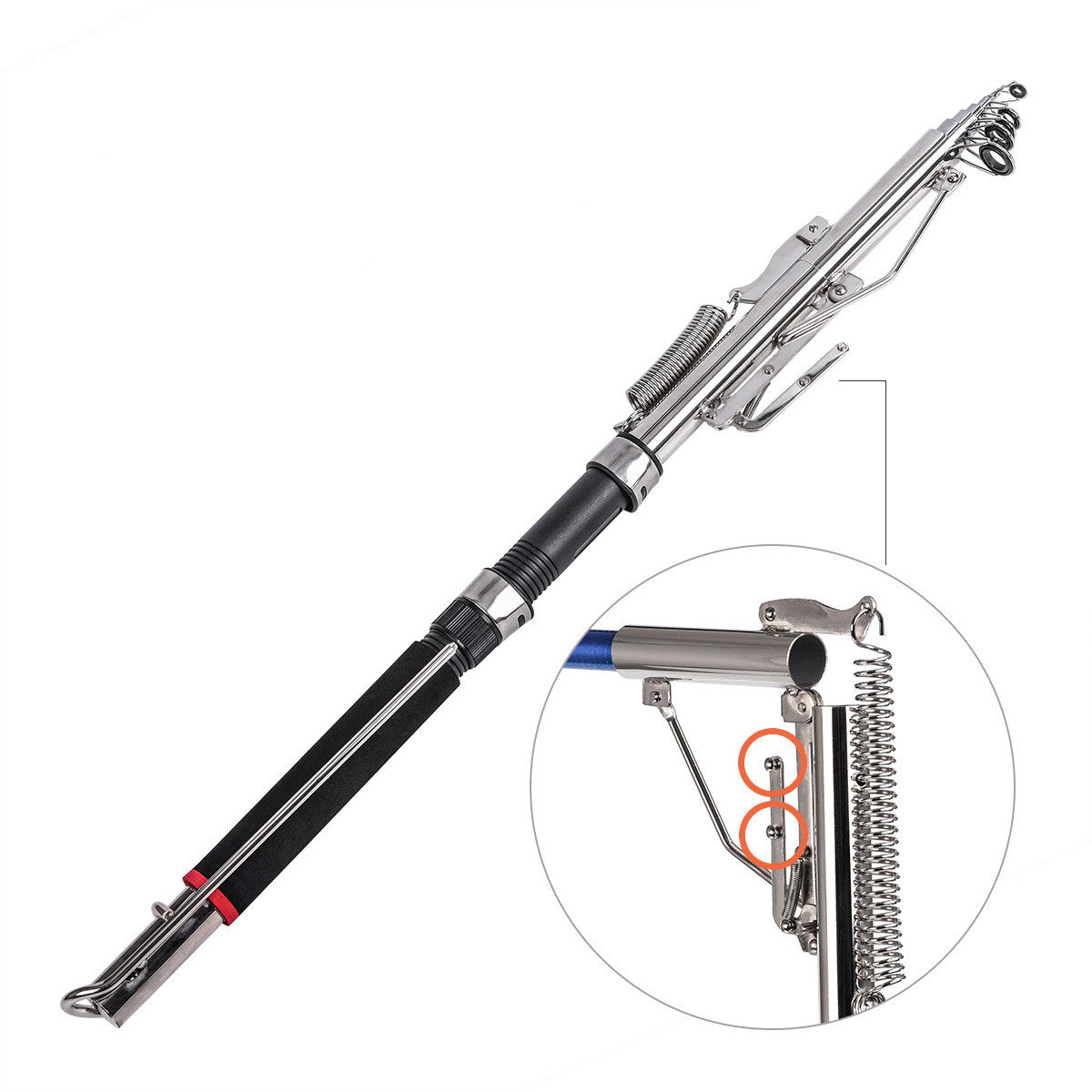 Auto-lifting Rod Lancer Rod Pêche Rod Équipement de pêche