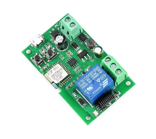 Module de relais de 1 voie de commande à distance à verrouillage automatique