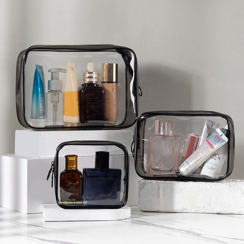 Sac de rangement multi-fonctionnel à grande capacité de transport étanche transparent