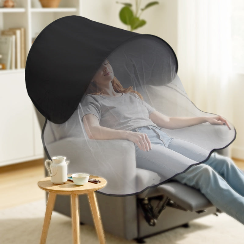 Tête Mosquito Net Blackout Sleep Eye Shade Tente Portable Anti Mosquito Light Blocking Head