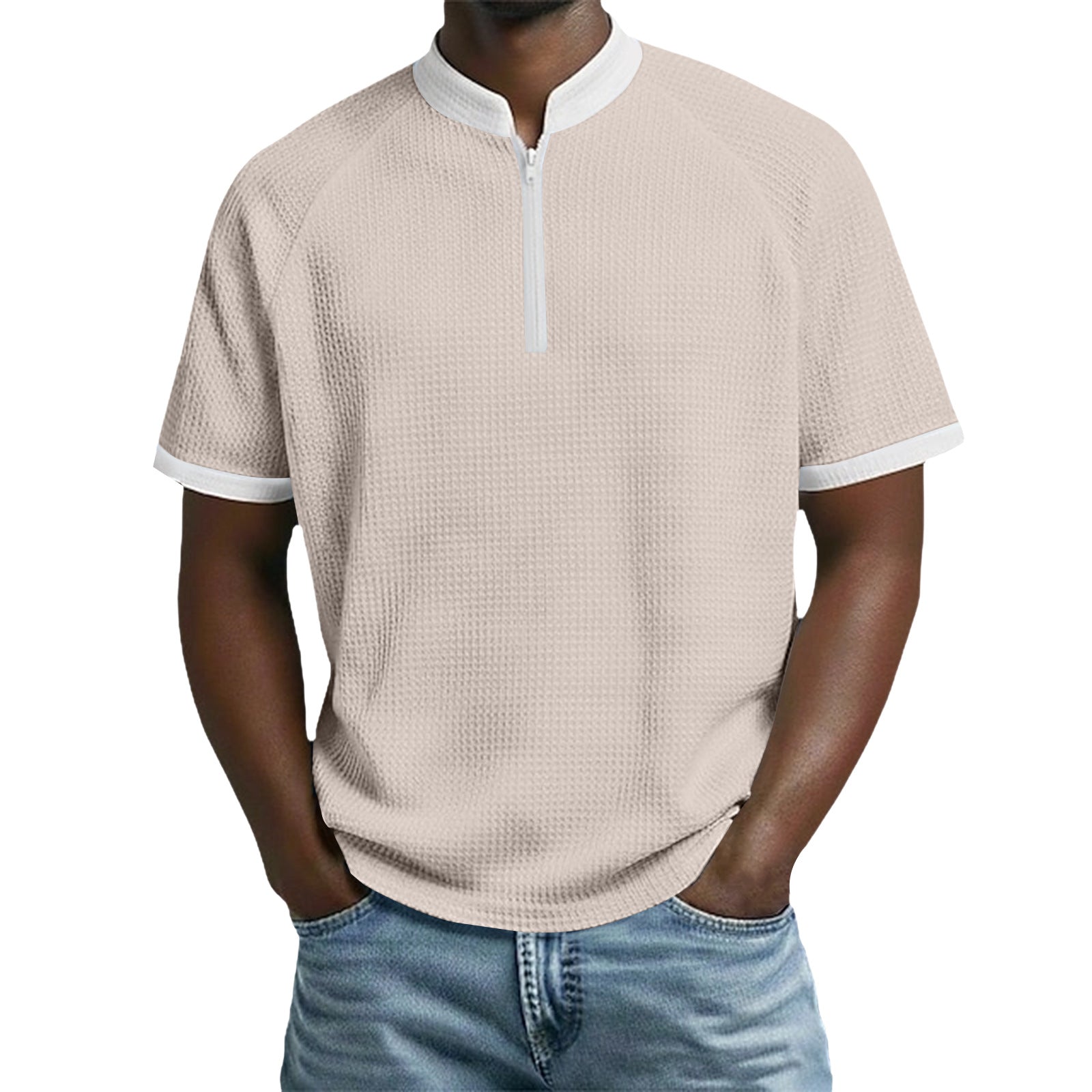 T-shirt Polo manches courtes à manches courtes pour hommes