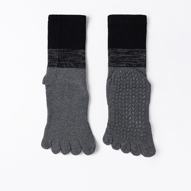 Chaussettes de yoga à cinq doigts pour les femmes