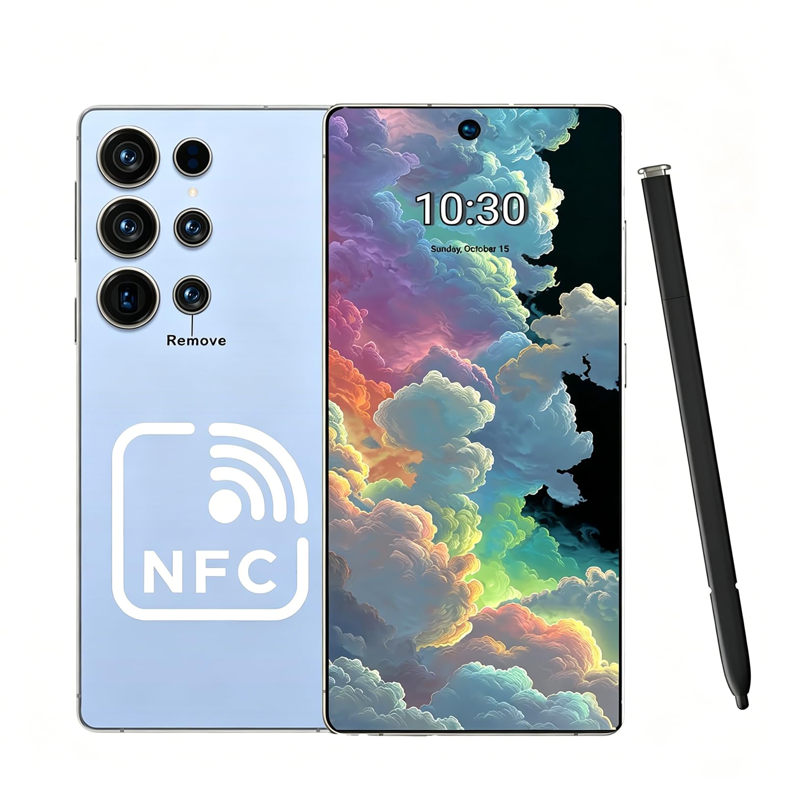C25 Ultra Unlocked Téléphone avec NFC12-512 Go Smartphone 8000mAh 6,9 HD Grand écran Android 1