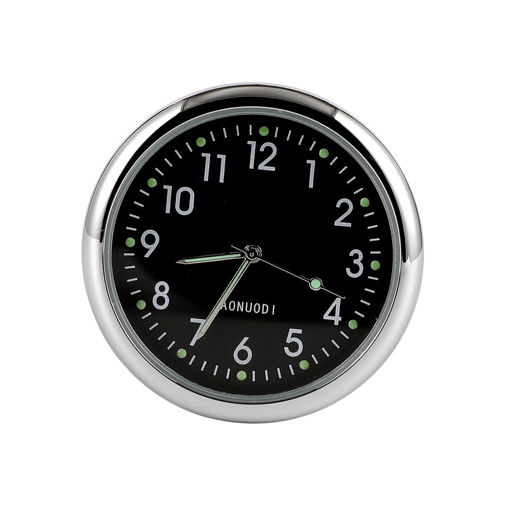 Horloge de voiture 4 Cm en diamètre Horloge électronique Quartz