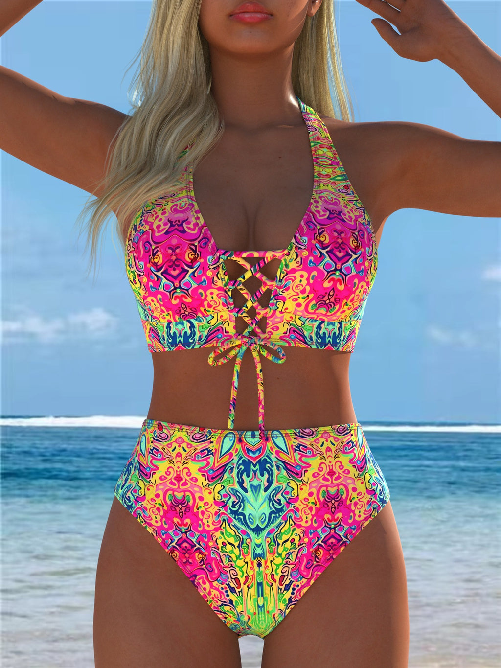 Bikini pour femmes avec imprimé floral