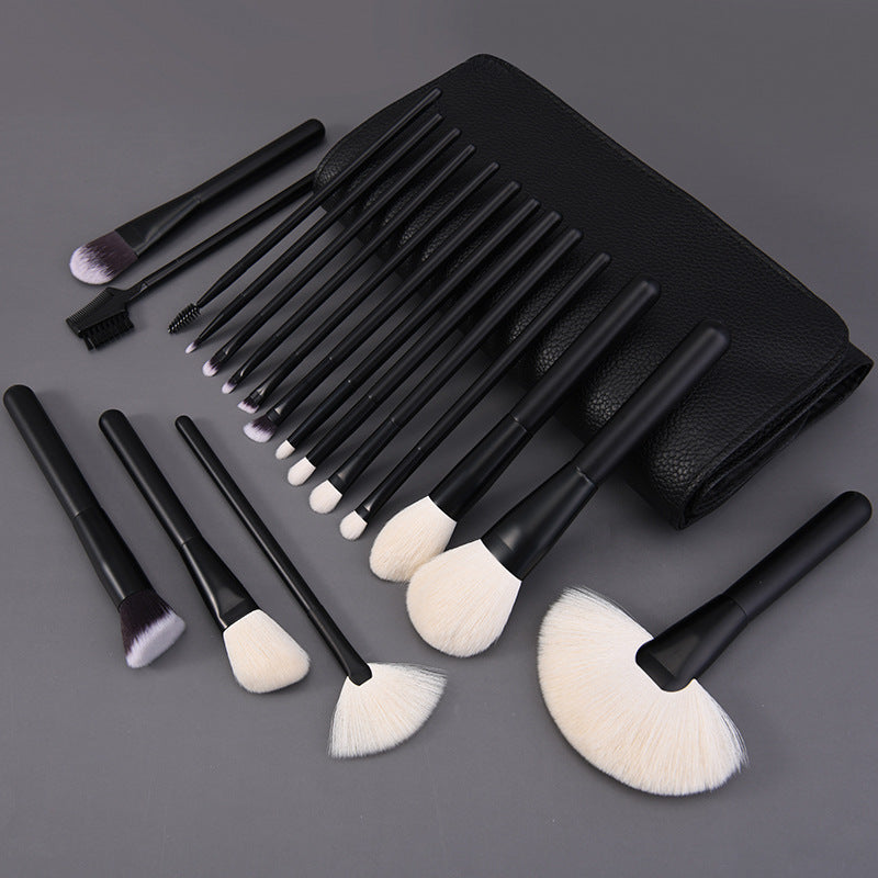 Angei Cangzhou 18-Piece Animal Makeup Brush Set