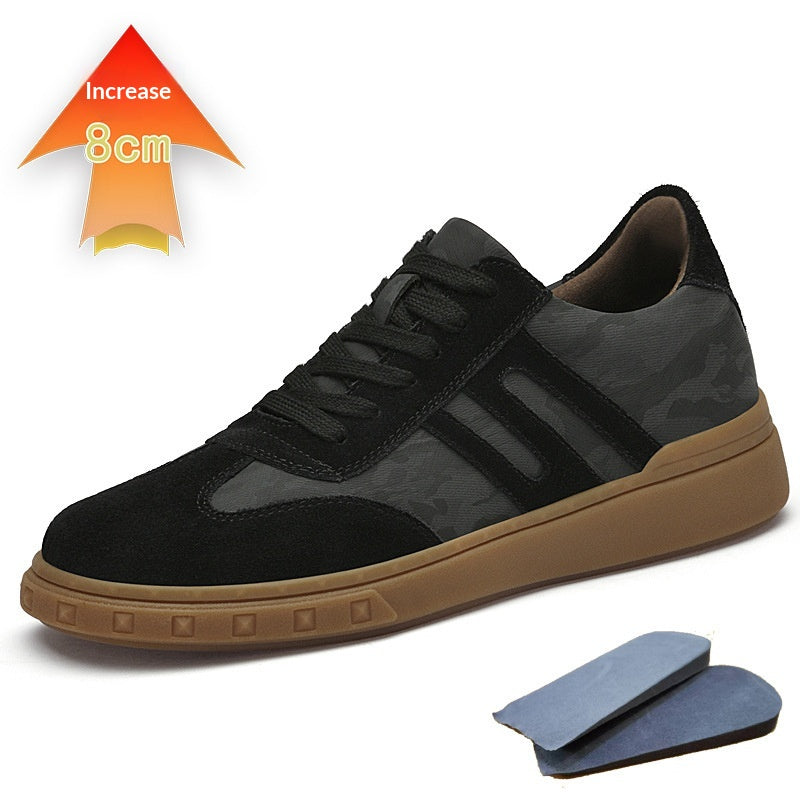 Les sneakers occasionnels à la mode échancrés pour hommes