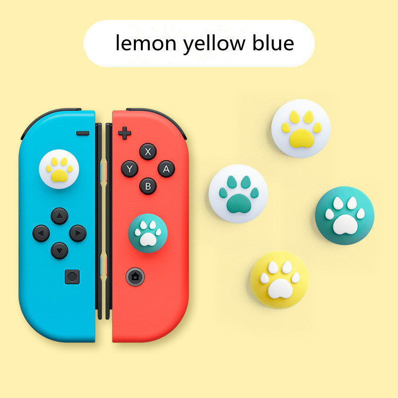 Convient pour Nintendo Lite Rocker Cat Claw Key Silicone Joycon Manche