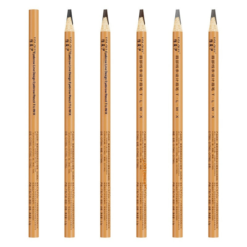 Positionnement des sourcils Crayon Ligne de sourcils Design Pen Imperméable Broderie de tatouage anti-chème