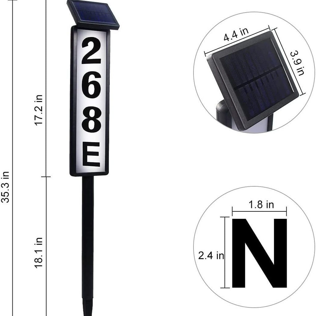 Solar Powered Floor Exit Door Lamp