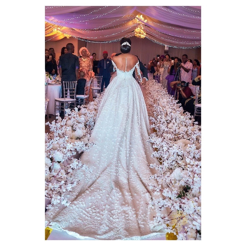 Robes de mariée de mariage personnalisées