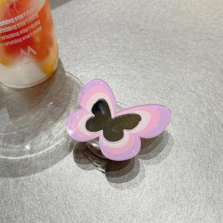 Couleur Butterfly Stand Silicone Phone Case
