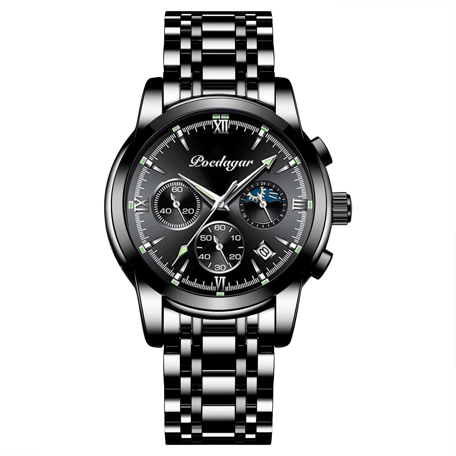 Montre Multifonctionnelle Homme Lumineuse Imperméable Quartz Montres