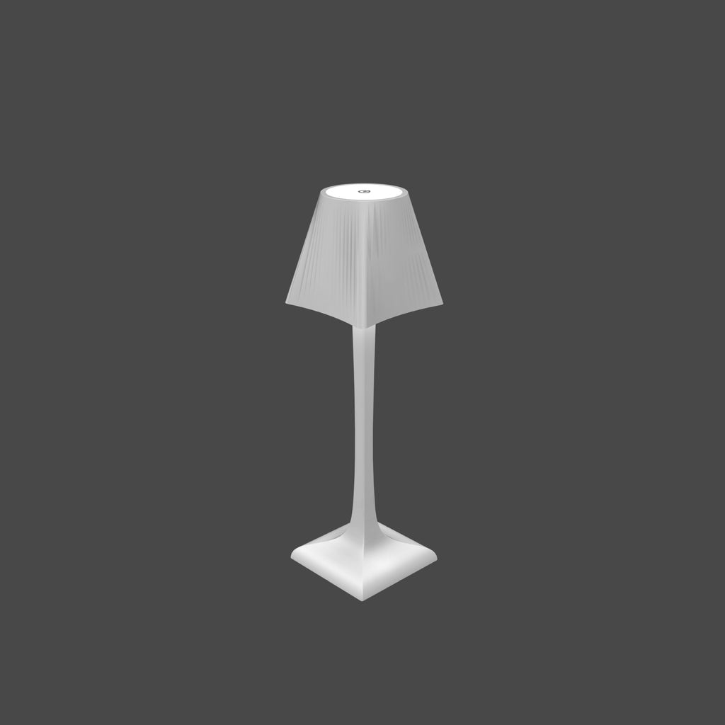 Simple creative dimmable decorative table lamp rechargeable desk lamp