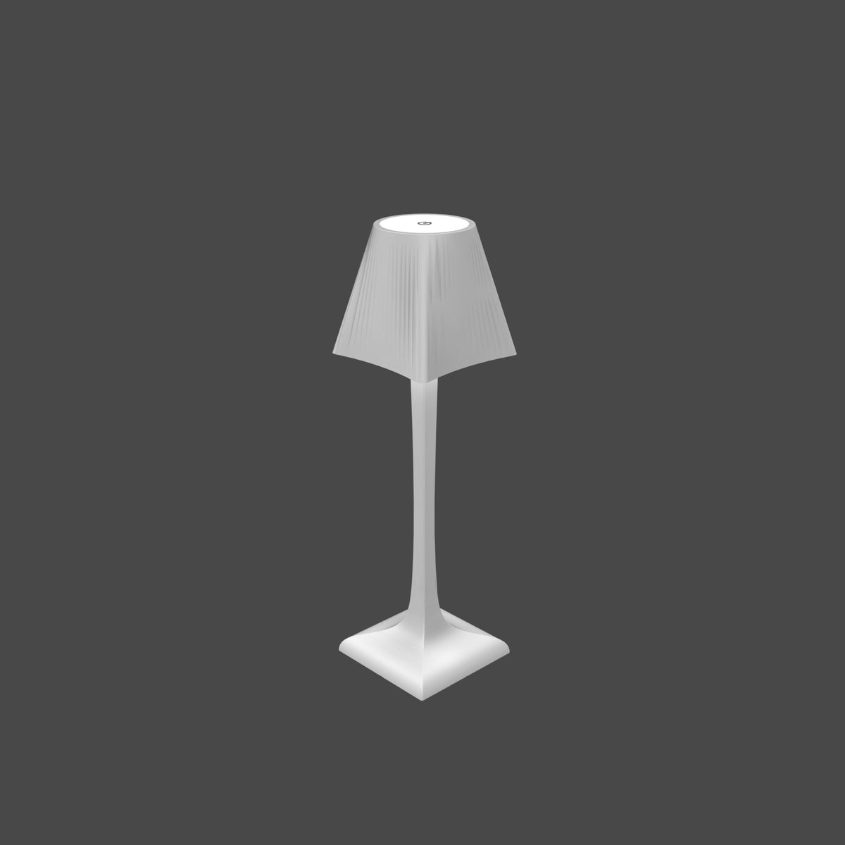 Simple creative dimmable decorative table lamp rechargeable desk lamp