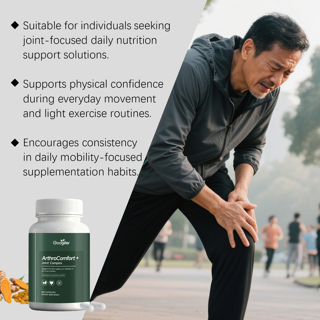 Soin doux pour les articulations du corps Capsules
