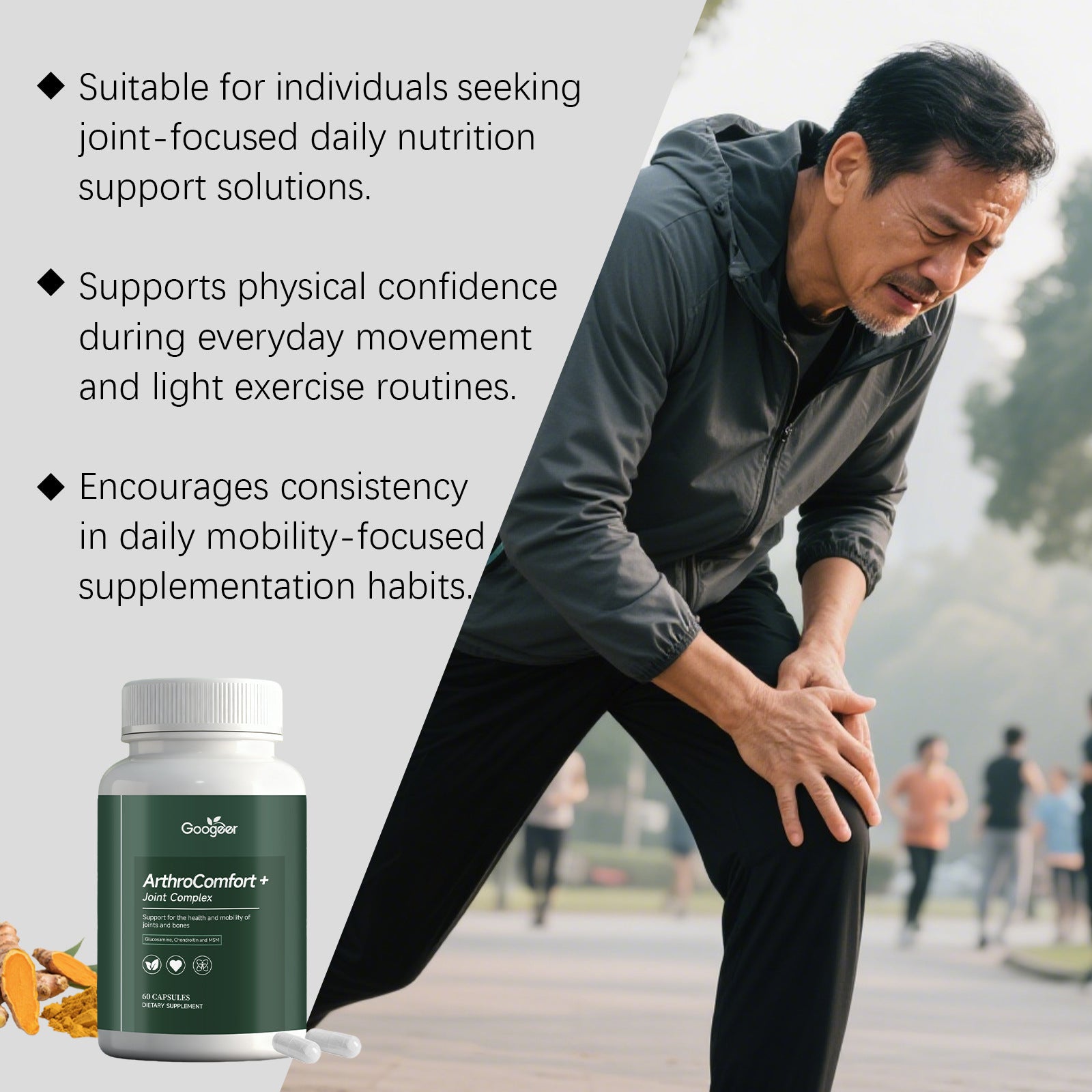 Soin doux pour les articulations du corps Capsules