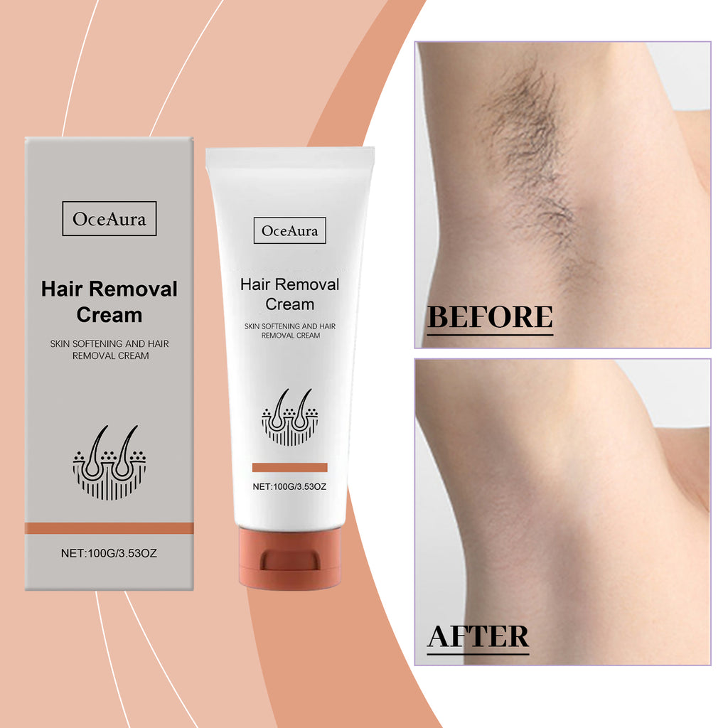 Crème apaisante et douce pour enlever les cheveux 100g 1 boîte