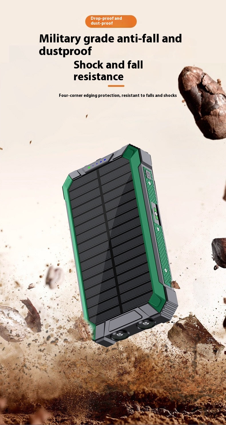 Outdoor Solar Wireless High-Capacity Power Bank