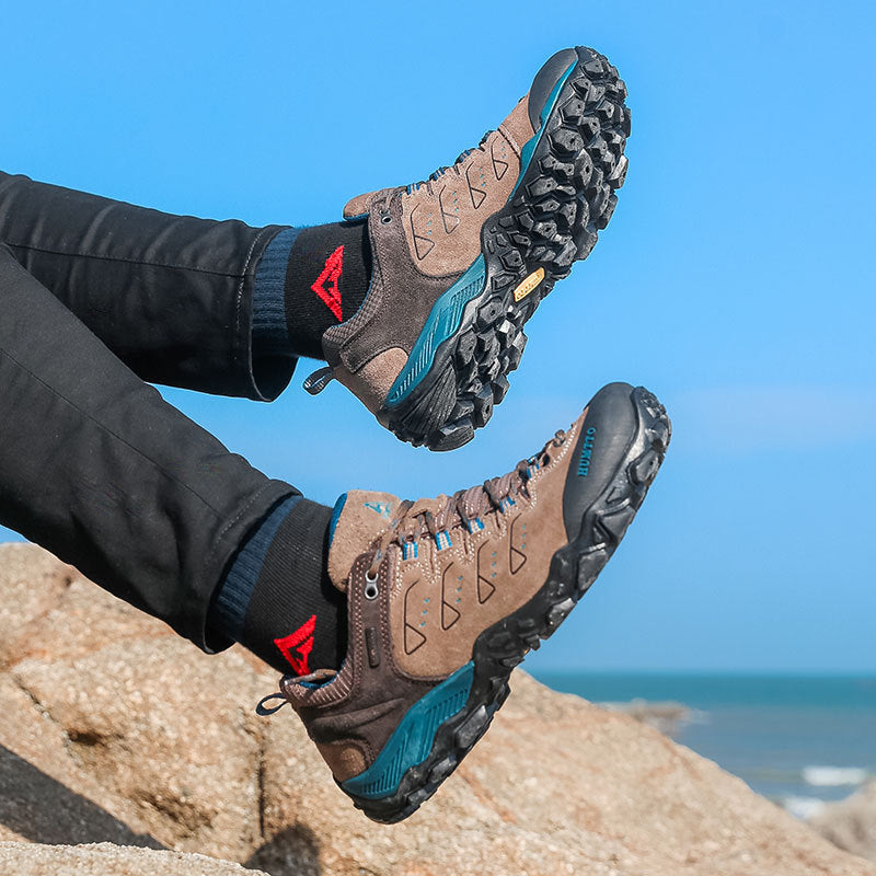 Chaussures de randonnée de printemps et d'automne pour hommes légères et résistantes à l'usure