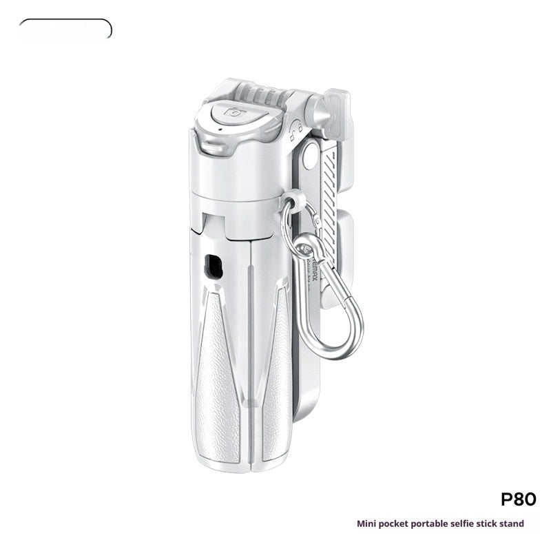 Mini bluetooth Phone Selfie Stick avec support pour l'extérieur utilisation pliable et extensible Tripo