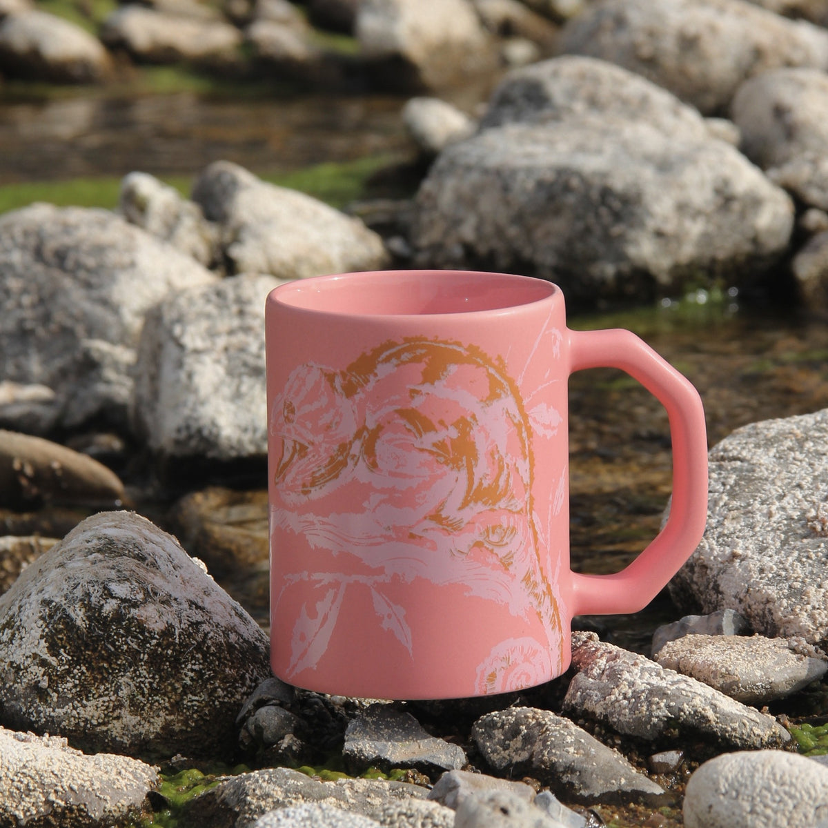 Creative Illustration personnalisée Mug Trendy Office Cup en céramique