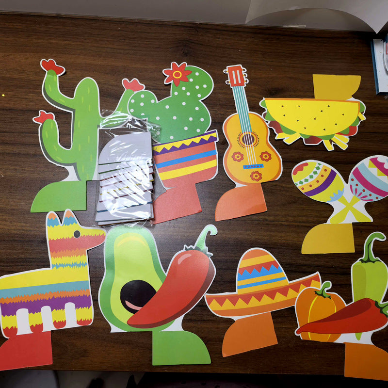 Stickers Décoration du Carnaval du Jour de Mai