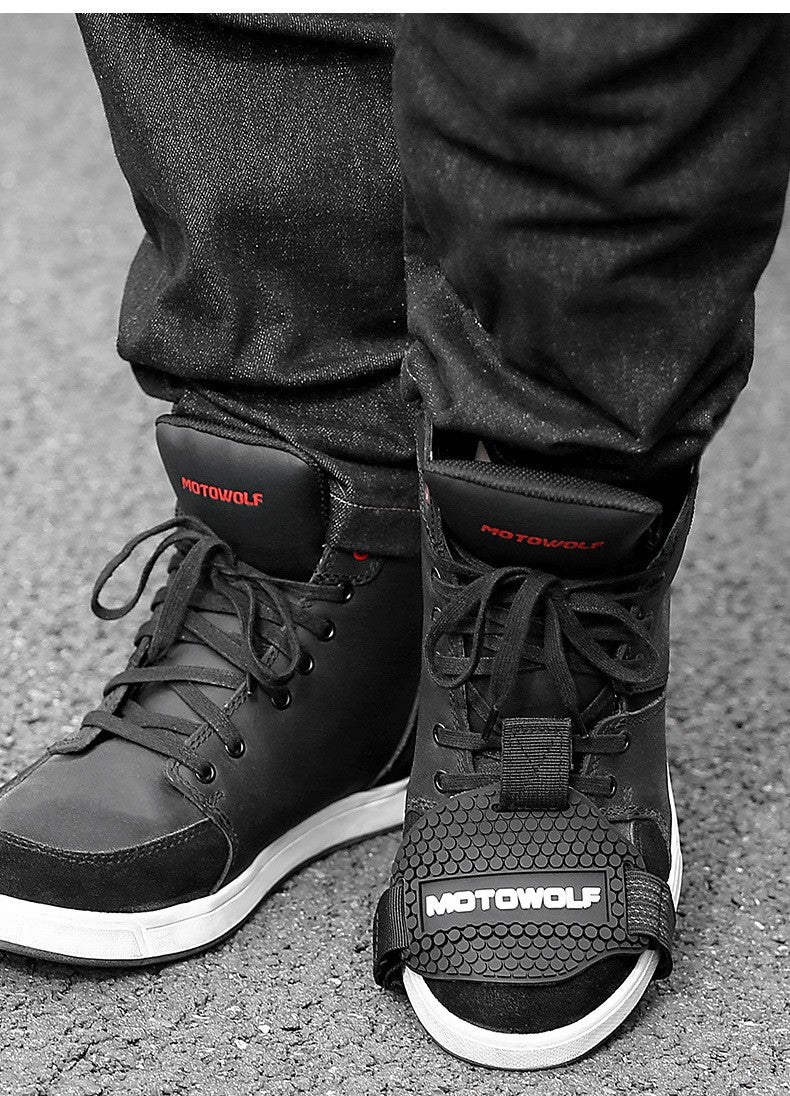 Équipement de protection pour chaussures de moto