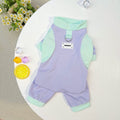 Vêtements de chien SpringSummer Ice Silk Refroidissement 4 pièces