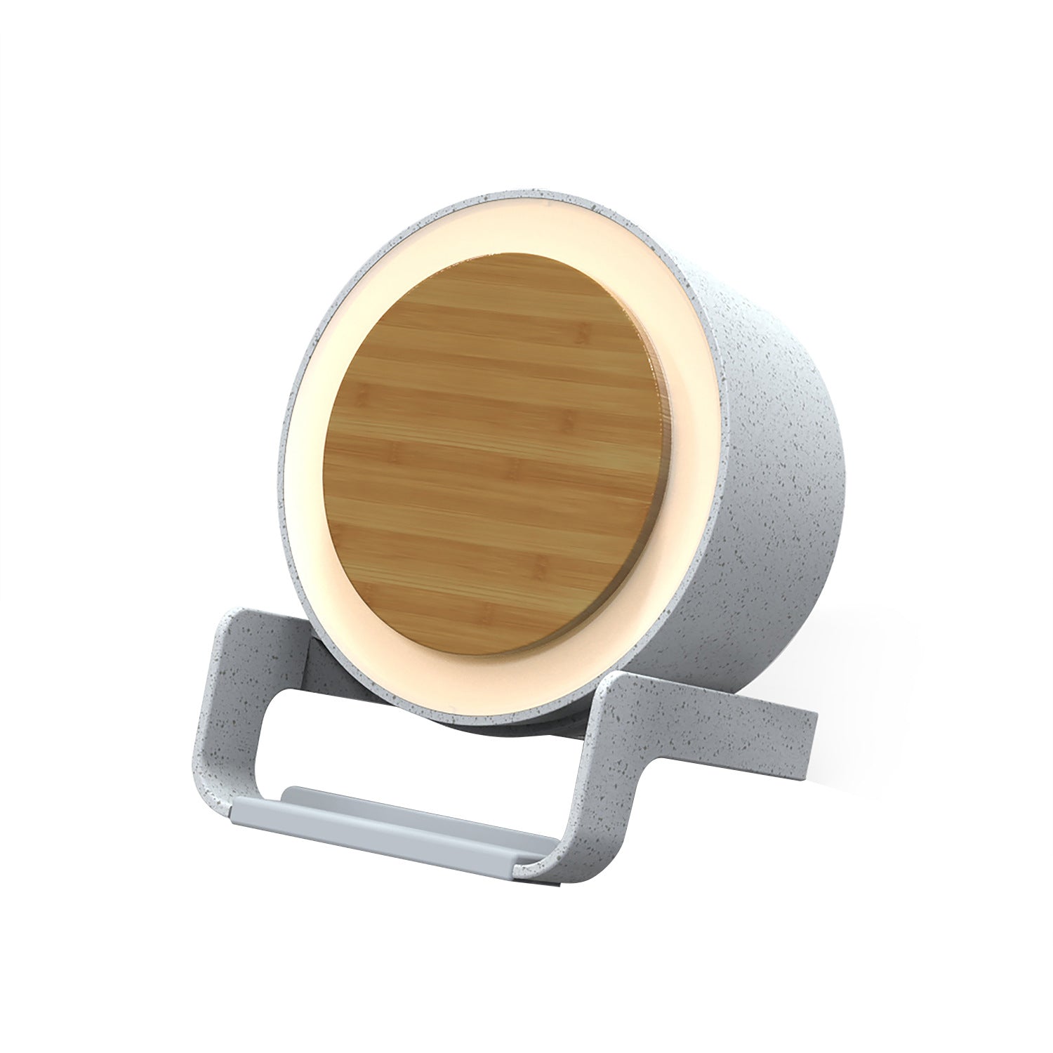 Chargeur sans fil Bluetooth Haut-parleur Multifonctionnel Night Light Porte-Téléphone Mobile
