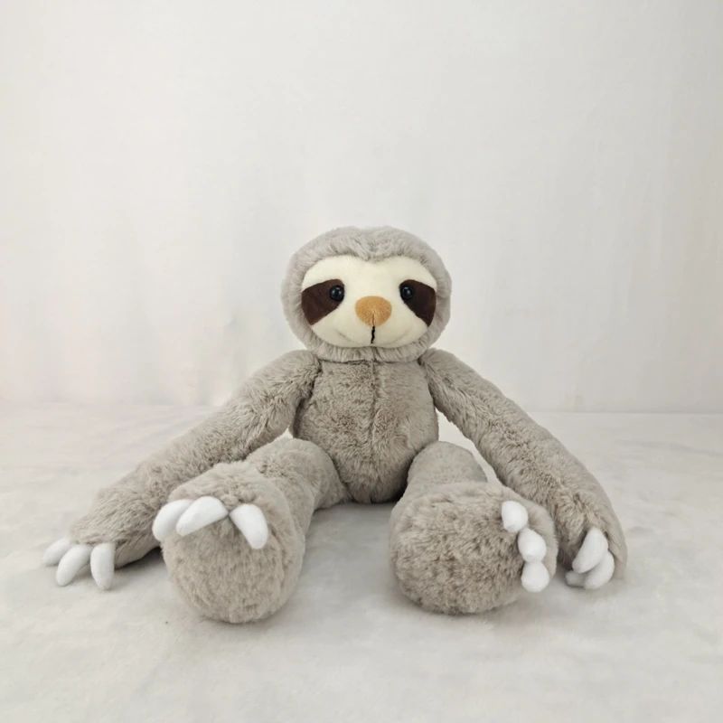 Jouet de poupée en peluche de sloth animal mignon Bradypod Plushie Poupée douce farcie pour cadeaux de Noël