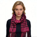 2pcs en peluche texturée Jacquard Trapps Warmth Scarf