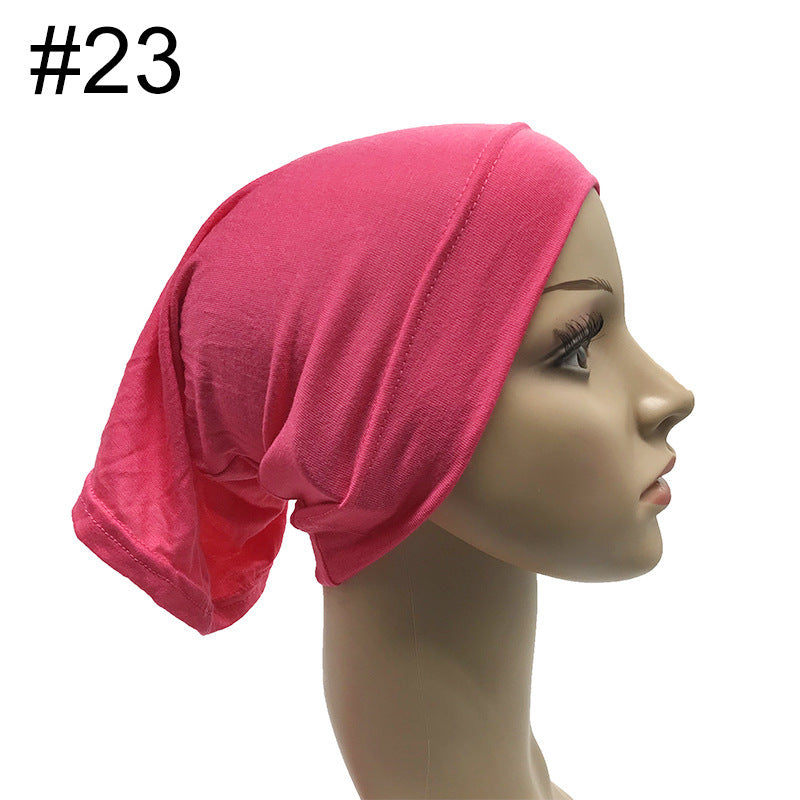 Chapeau tubulaire modulaire de base en couleur unie