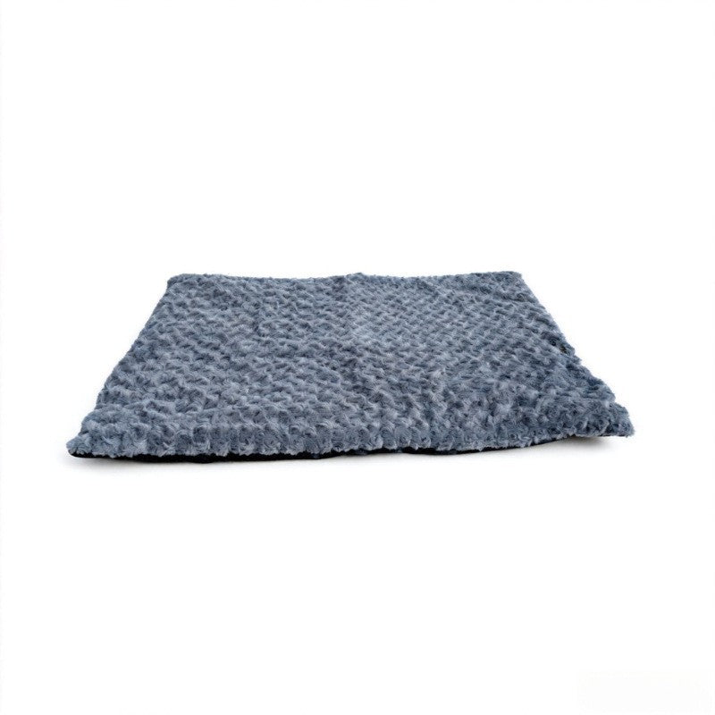 Tapis de sol en velours rose pour chats et chiens